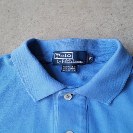 ［S］POLO SHIRT_MADE IN USA_80-90s vintage_no.23