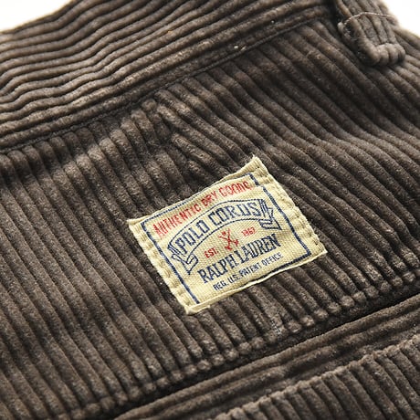 [W34 L29] POLO CORDUROY 2TUCK PANTS_80-90s vintage_no.76