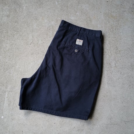 [W40] POLO CHINO SHORTS 2tuck_made in Malaysia_90s vintage_no.2