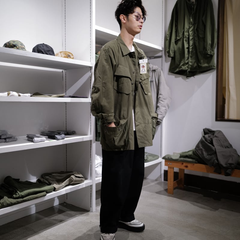 ジャングルファティーグ X-LARGE REGURAR 60's US.ARMY ジャングルファティーグジャケット 