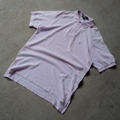 ［L TALL］POLO SHIRT_MADE IN USA_80-90s vintage