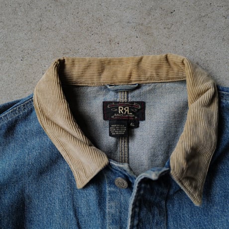 ［XL］RRL Denim Jaket_90s vintage