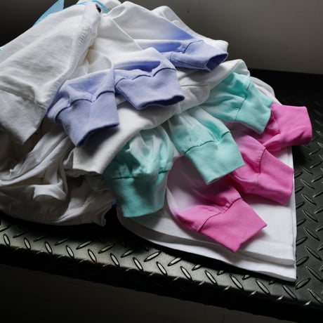 先行販売 [anytee classics] Dip Dyed Long Tee_Pink