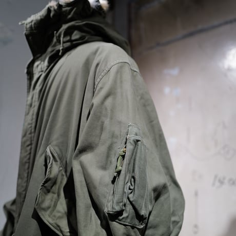 ［L］m48 parka with stencil
