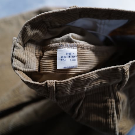[W35 L29] POLO COUNTRY 2tuck CORDUROY PANTS_80-90s vintage