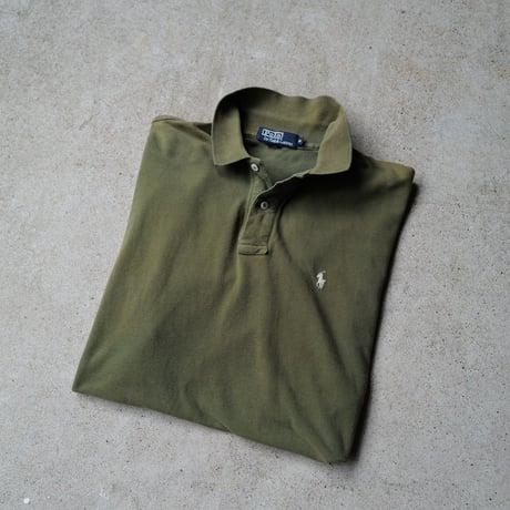 ［XL］POLO SHIRT_MADE IN USA_80-90s vintage_no.29