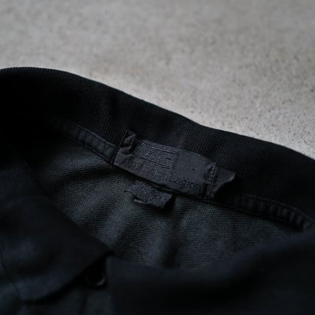 ［XXL］Super Black_VINTAGE POLO SHIRT_made in USA_no.05