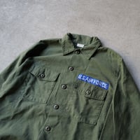 ［16 (1/2) XL fit］US AIRFORCE Olive Green Shirts_Cotton100_no.5