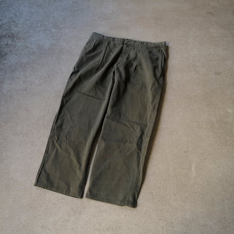 [W40 L30] VINTAGE POLO CHINO 2tuck Pants_no.6