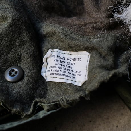 ［S］m65 parka_Mini tag model_fullset_deadstock_no.77
