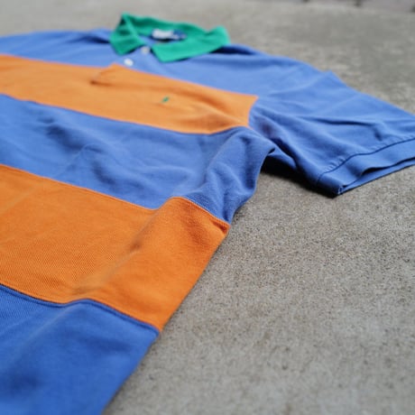 ［XL］POLO SHIRT_MADE IN USA_80-90s vintage_no.11