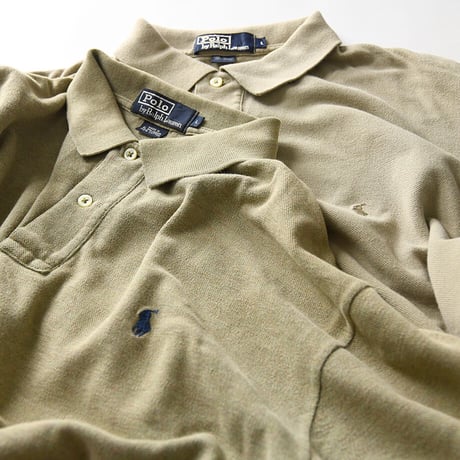 ［L］POLO SHIRT_MADE IN USA_80-90s vintage_no.5