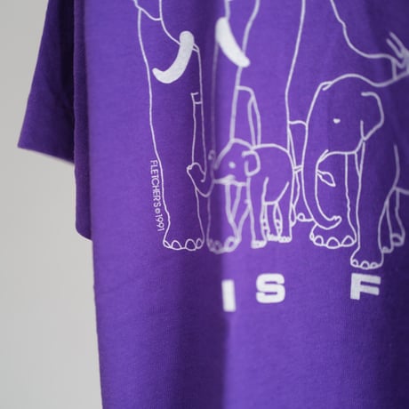 ［L］Elephant Tee_no.95