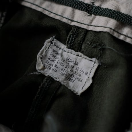 ［M-Regular］USARMY M-65 Trousers_no.43