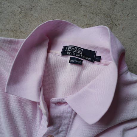 ［L TALL］POLO SHIRT_MADE IN USA_80-90s vintage