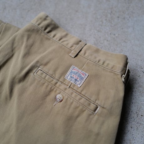 [W38 L30] POLO CHINO PANTS 2tuck_80-90s vintage_no.15