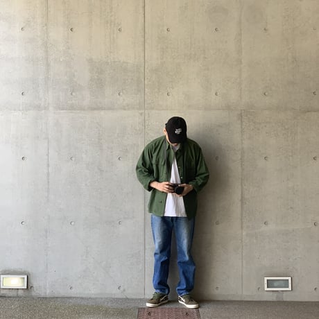 ［XL fit］USMC Olive Green Shirts_First Model_no.6