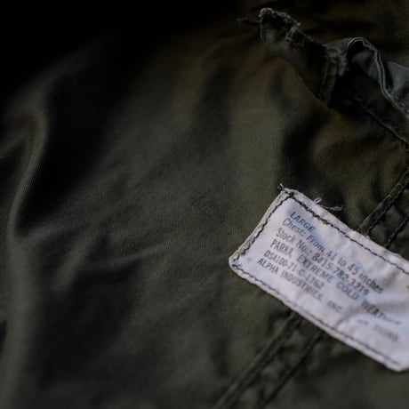 ［L］m65 parka_First model