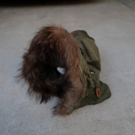 ［Free size］m51_first model_coyote fur hood_deadstock_no.4