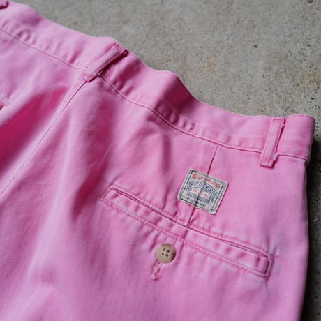 [W32] POLO CHINO SHORTS 2tuck_80-90s vintage_no.8