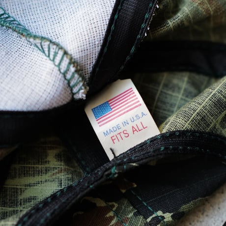 Tiger Stripe Camo Cap_made in USA_deadstock