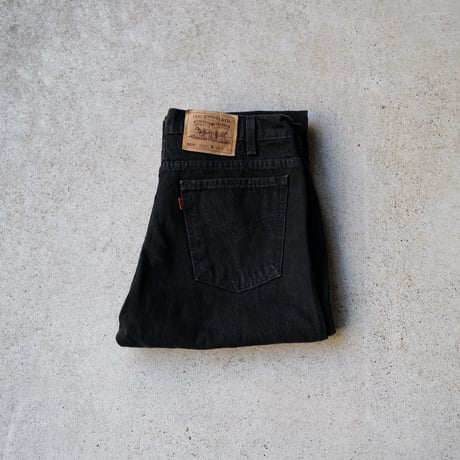 ［W36 L30］Levi's 505_Sulfur Black_Orange Tab_deadstock_no.6