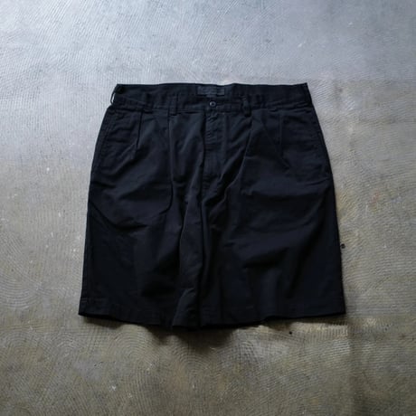 ［W38］Super Black_ "Marvelt" BIG CHINO SHORTS by Polo Ralph Lauren_no.O-4