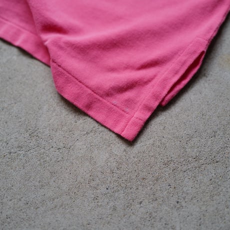 ［XL］POLO SHIRT_MADE IN USA_80-90s vintage