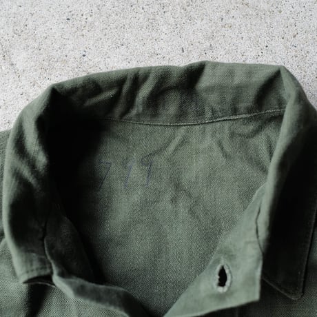 ［15 (1/2)］USMC Olive Green Shirts_Cotton 100_no.18