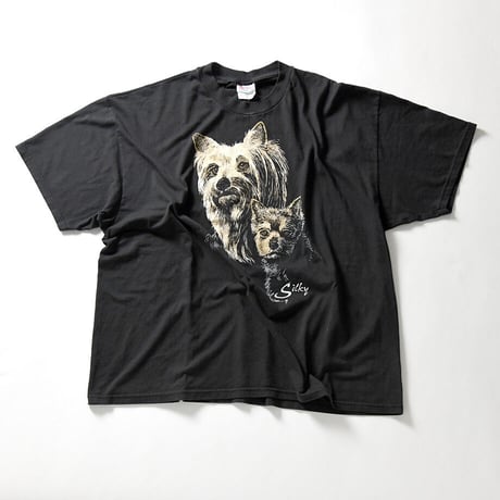 ［XXL］Dog Tee_90s vintage_made in Mexico