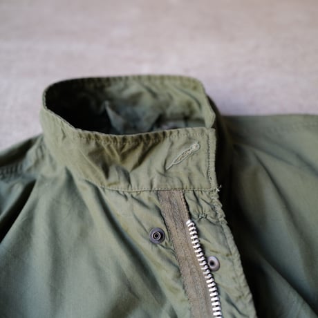 ［M］m65 parka_First Model_Silver Zipper