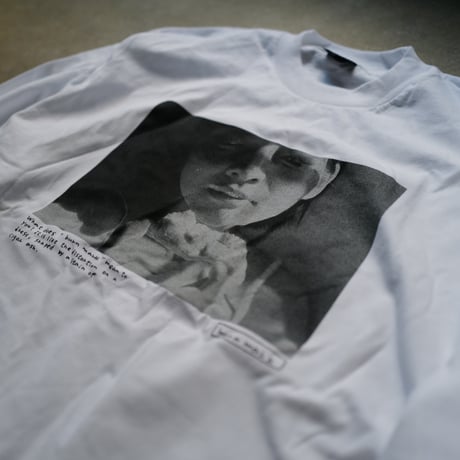 [anytee classics] Girls' Photo Long Tee_Gray rib