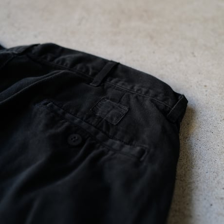 [W34 L30] Super Black_VINTAGE POLO CHINO 2tuck Pants_no.11