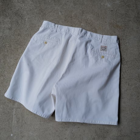 [W38] POLO CHINO SHORTS 2tuck_80-90s vintage_no.29