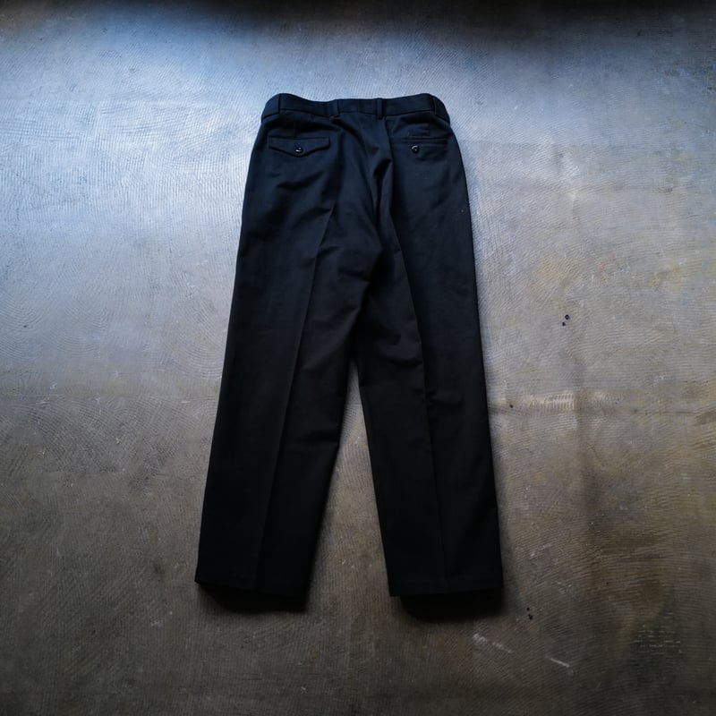 パンツ anytee Officer Pants_Black Gabardine anytee Officer Pants_Black Gabardine anytee classics