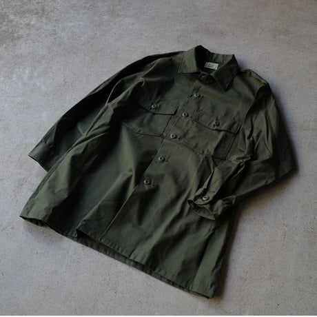 ［17 1/2 XXL fit］USARMY Olive Green "BIG" Shirt_deadstock_no.14