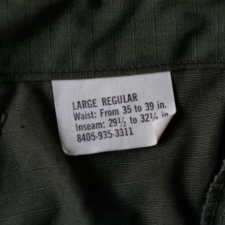 ［L-Regular］USARMY Jungle Fatigue Pants_4th_no.10