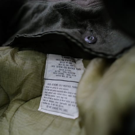 ［M］m65 parka_fullset_1980's_deadstock_no.53