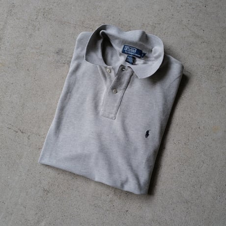 ［XXL］POLO SHIRT_MADE IN USA_80-90s vintage