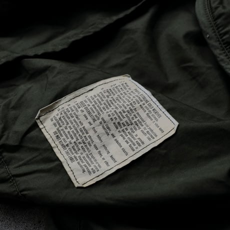 ［M］m65 parka_mini tag model_deadstock_no.106