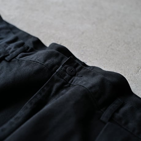 [W40 L32] Super Black_VINTAGE POLO 2tuck Pants_no.3