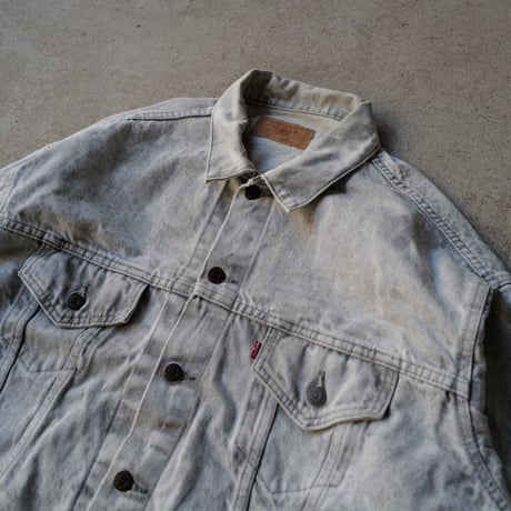 ［XL］Levi's Denim Jacet Acid Wash Gray