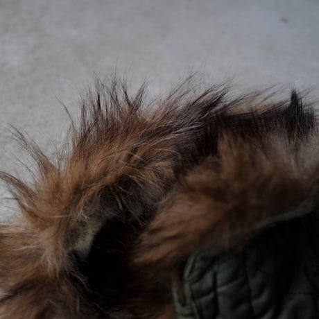 ［Free size］m51_first model_coyote fur hood_deadstock_no.4