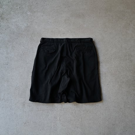 [W36] Super Black_VINTAGE POLO 2tuck Shorts_no.5