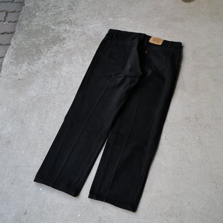 ［W40 L30］Levi's 505_Sulfur Black_Orange Tab_deadstock_no.2