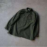 ［16 1/2 XL fit］USAIRFORE Olive Green "BIG" Shirt_deadstock_no.9