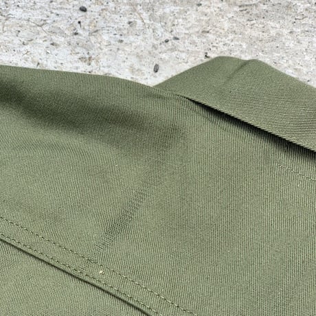 ［for WOMEN］USARMY Olive Green Shirts_deadstock_Bタイプ_背中にスレあり