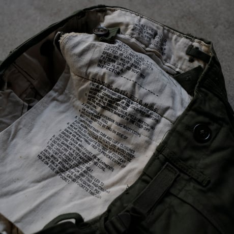 ［S-Regular］USARMY M-51 Trousers_deadstock_no.10