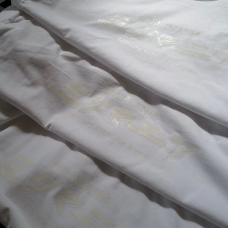 ホワイト ミリマニア Tee