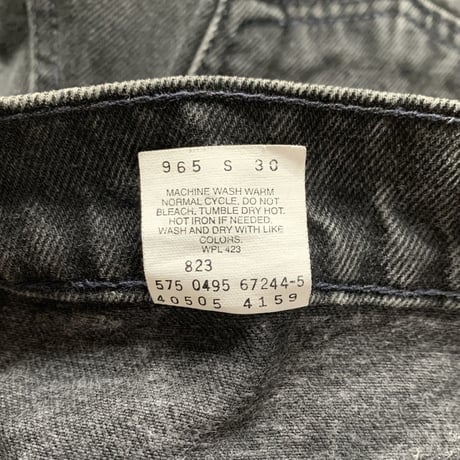 [W33 L30] Levi's 505 Black